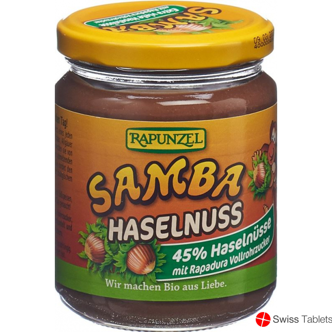 Rapunzel Samba Haselnuss Schoko Creme 250g buy online