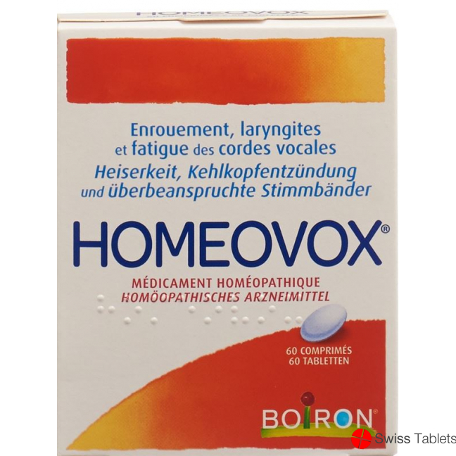 Homeovox Tabletten 60 Stück buy online