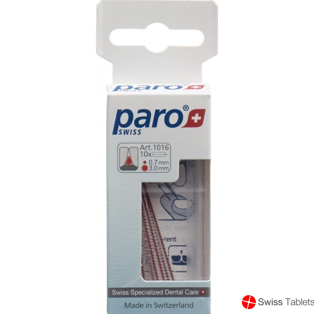 Paro Isola Long 3mm x-fein Rot zylindrisch 10 Stück buy online