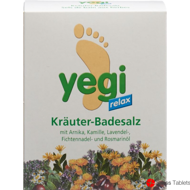 Yegi Relax Kräuter Fussbadesalz 4 Beutel à 50g buy online