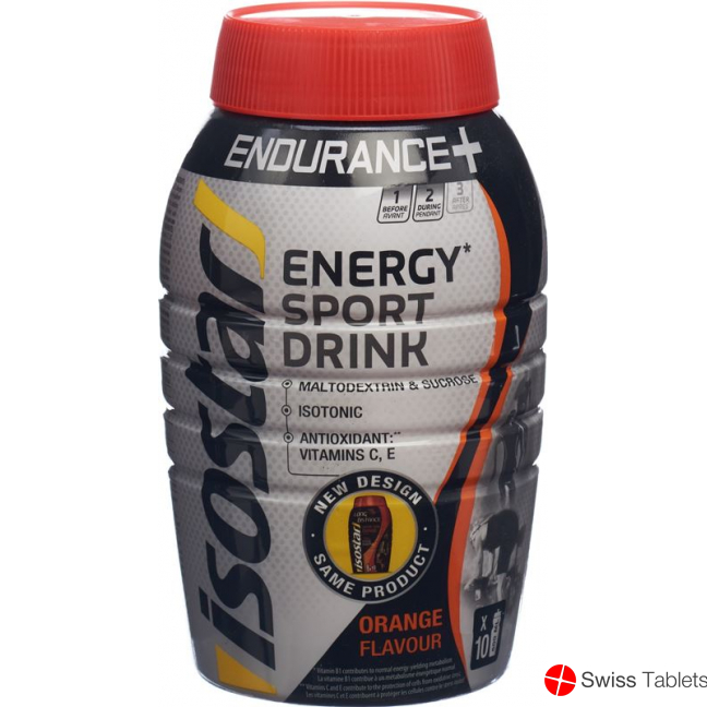 Isostar Long Energy Pulver Orange Dose 790g buy online