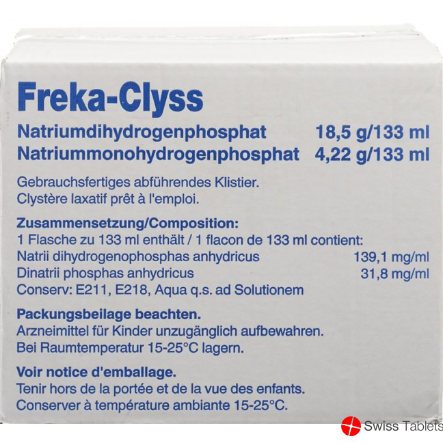 Freka Clyss Klistier 20 Flasche 133ml buy online