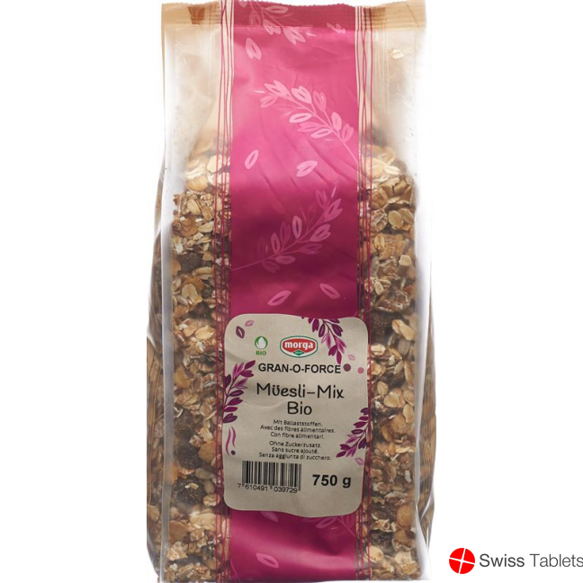 Granoforce Müesli Mix ohne Zucker Bio Knospe 750g buy online Granoforce Müesli Mix ohne Zucker Bio Knospe 750g buy online