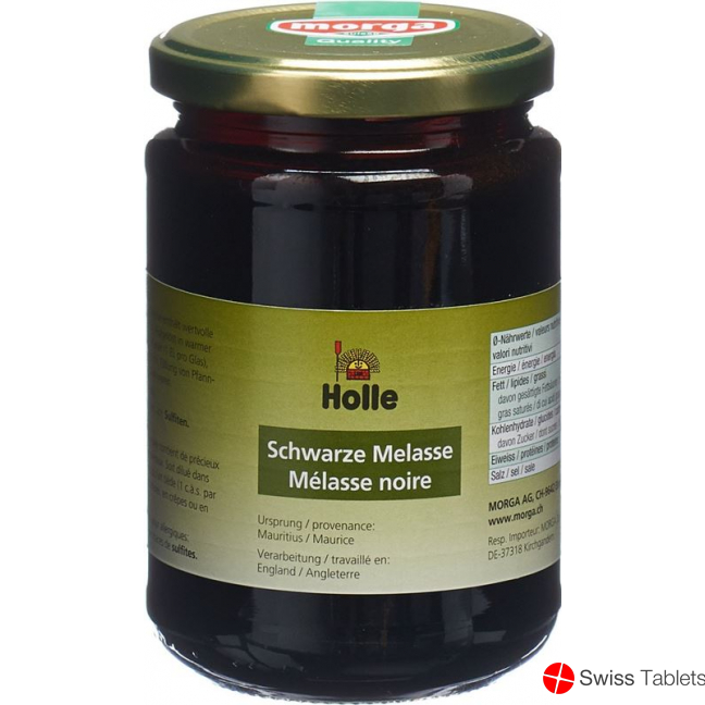 Holle Schwarze Melasse Flüssig 450g buy online