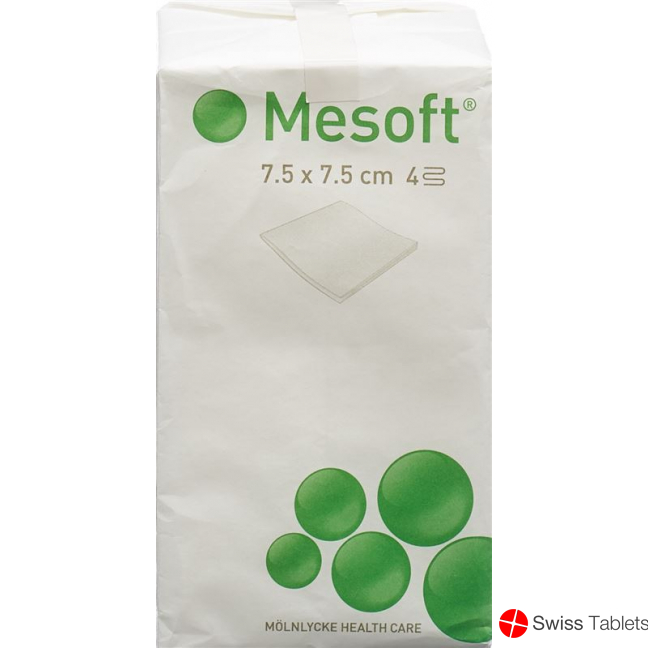 Mesoft Kompressen 7.5x7.5cm Unsteril 100 Stück buy online
