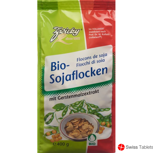 Zwicky Bio Sojaflocken 400g buy online