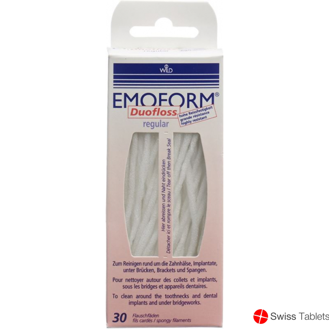 Emoform Duofloss Brücken Regular 30 Stück buy online