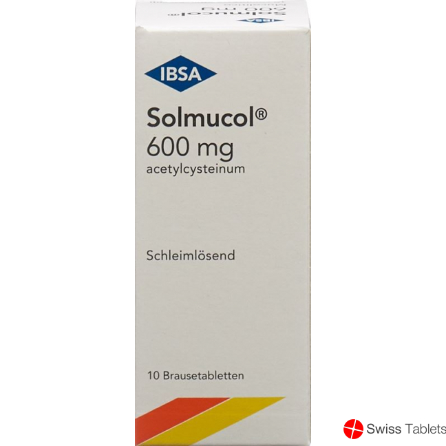Solmucol 600mg 10 Brausetabletten buy online