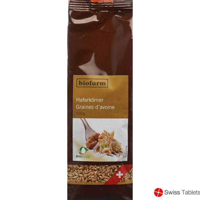 Biofarm Bio Hafer Knospe Beutel 500g buy online