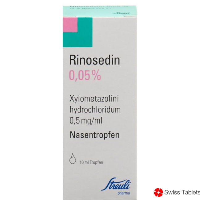 Rinosedin Nasentropfen 0.05% 10ml buy online