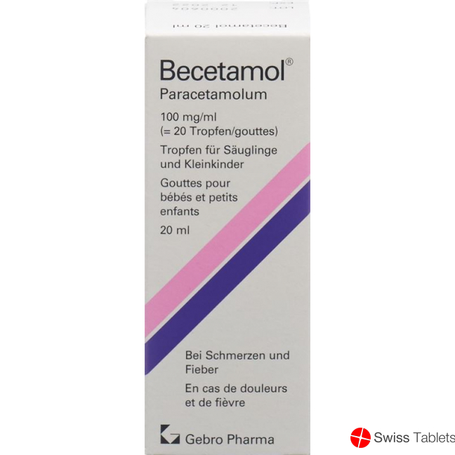 Becetamol Tropfen 20ml buy online