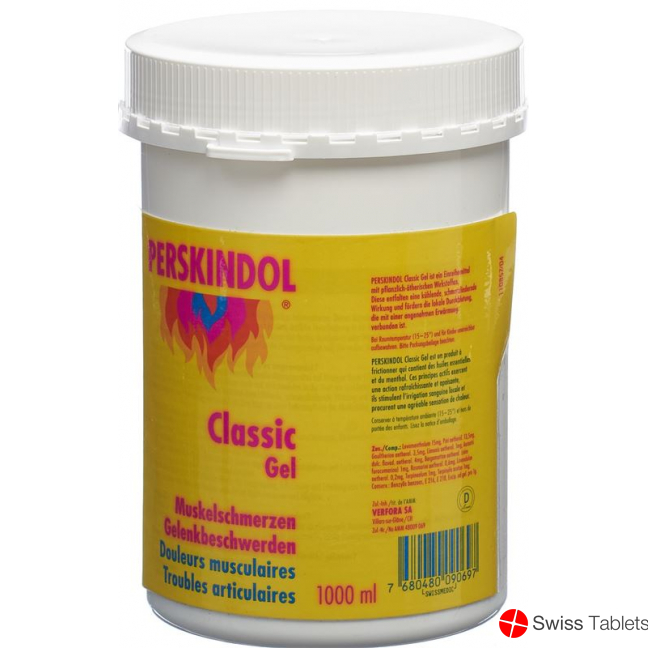 Perskindol Classic Gel Dose 1000ml buy online