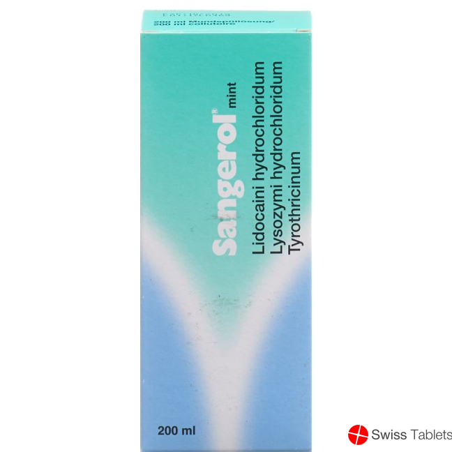Sangerol Mundspüllösung Mint Zuckerfrei 200ml buy online