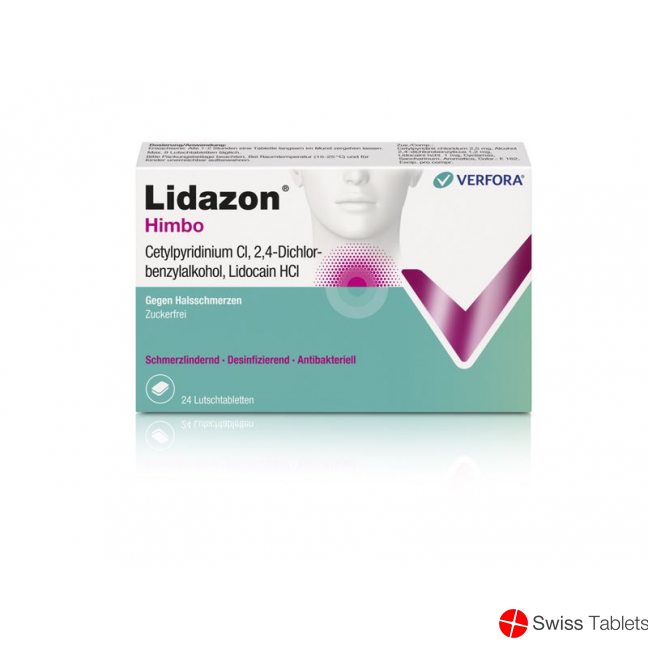 Lidazon Himbeer 24 Lutschtabletten buy online