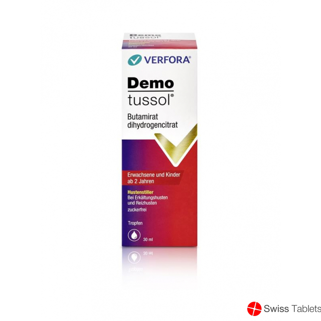 Demo Tussol Hustentropfen 30ml buy online