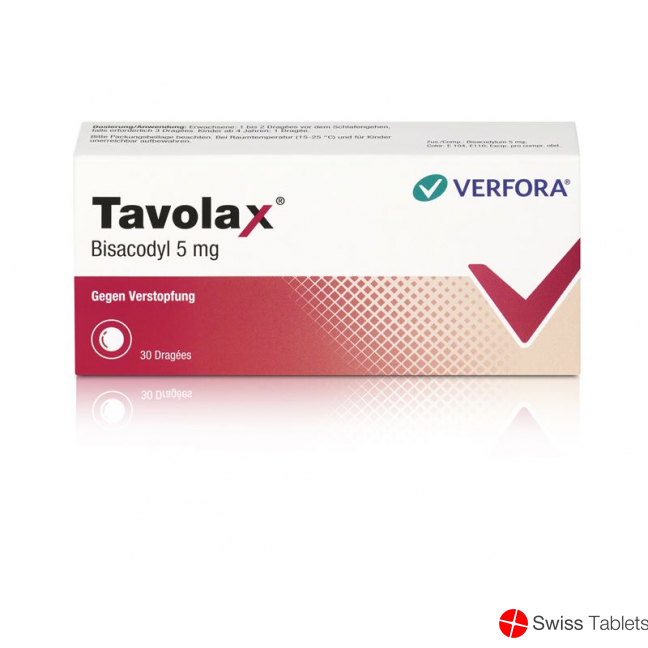 Tavolax 5mg 30 Dragées buy online