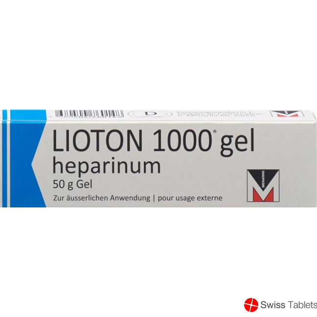 Lioton 1000 Gel Tube 50g buy online