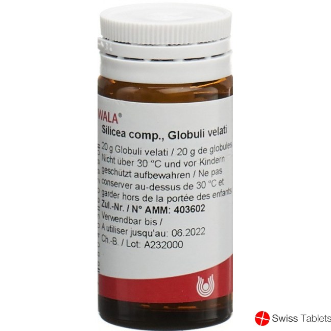 Wala Silicea Comp Globuli Flasche 20g buy online