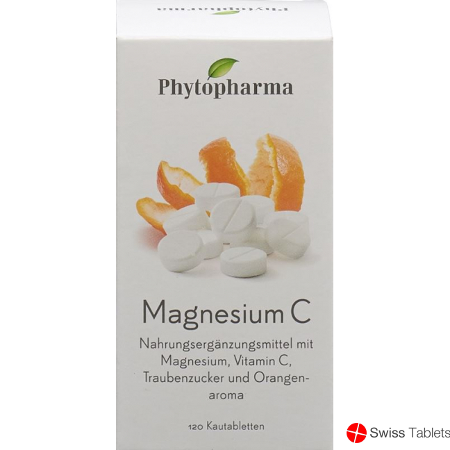 Phytopharma Magnesium C Kautabletten 120 Stück buy online