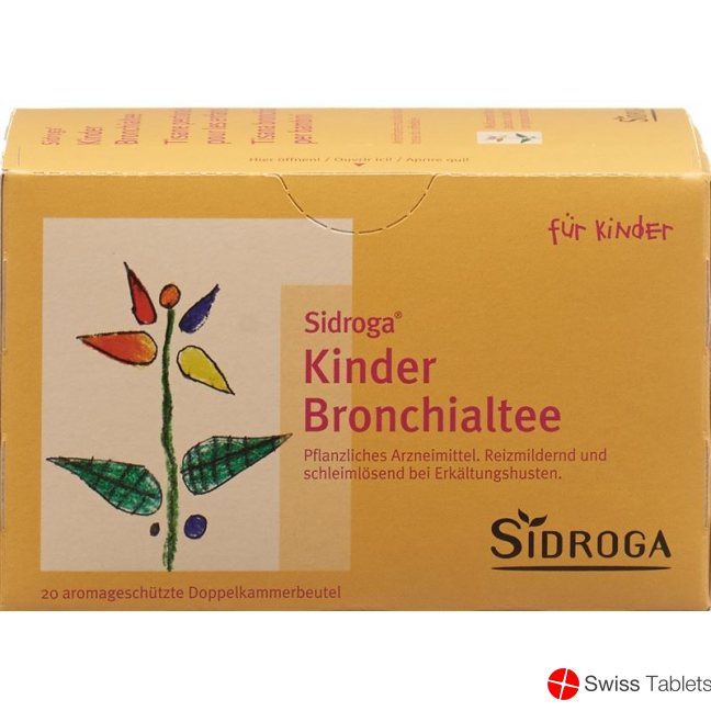 Sidroga Kinder Bronchialtee 20 Beutel buy online
