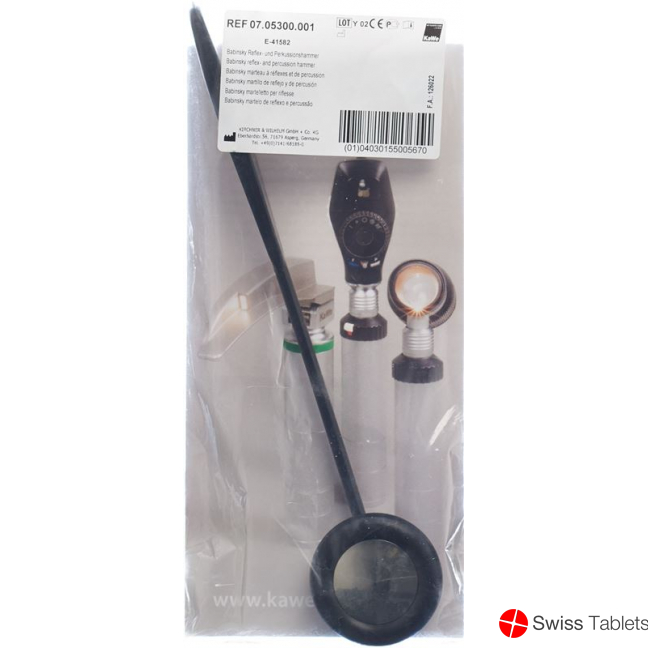 KaWe reflex hammer Babinsky elastic handle buy online