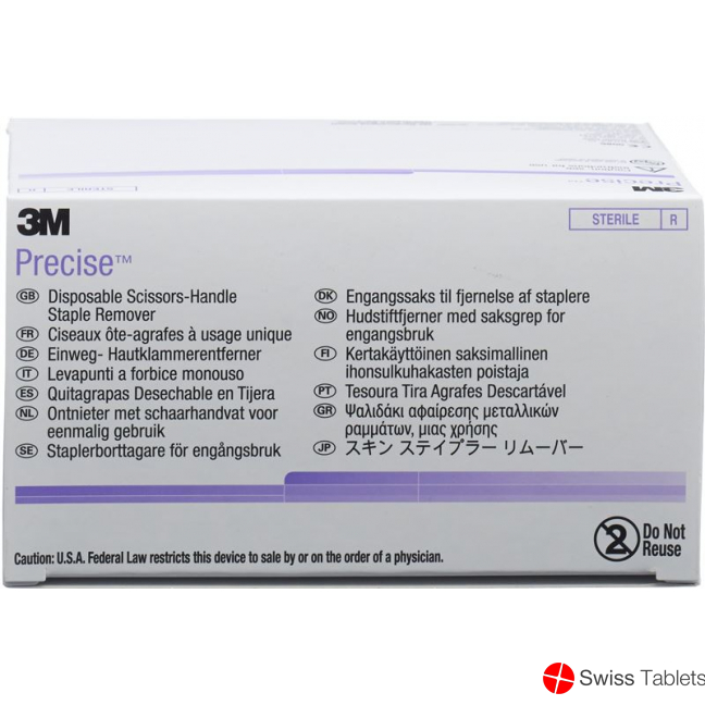 3M Precise Hautklammer Entferner Ms/ds 10 Stück Sr-3 buy online