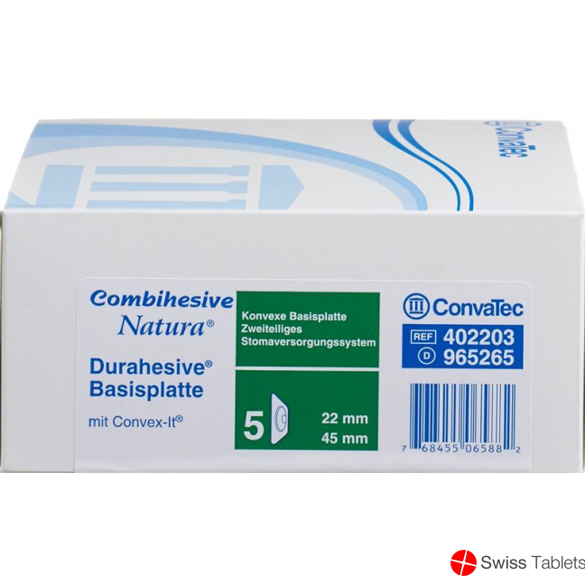 Natura Convex Basisplatten 22/45mm 5 Stück buy online