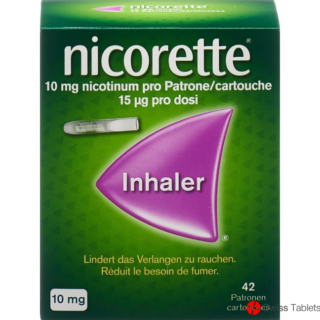 Nicorette 10mg 42 Inhaler buy online