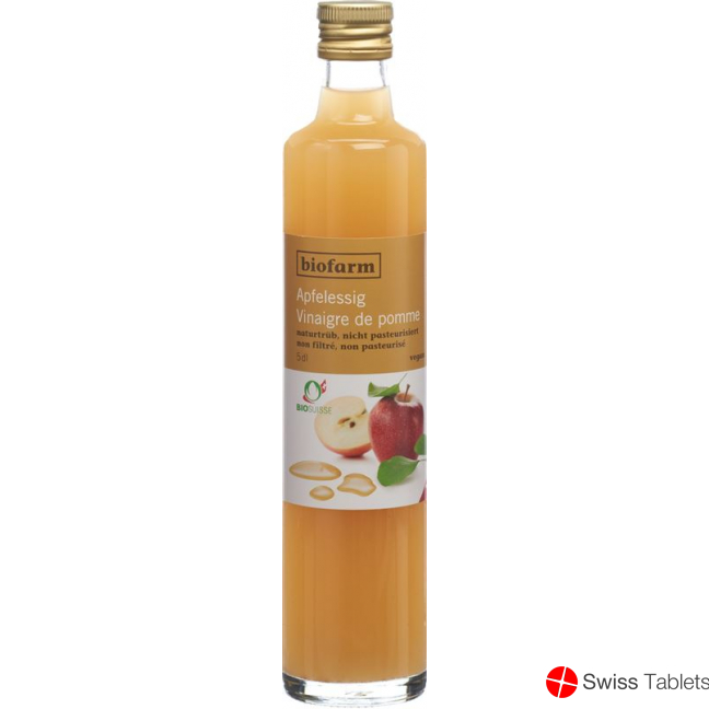 Biofarm Apfelessig Naturtrueb Flasche 500ml buy online