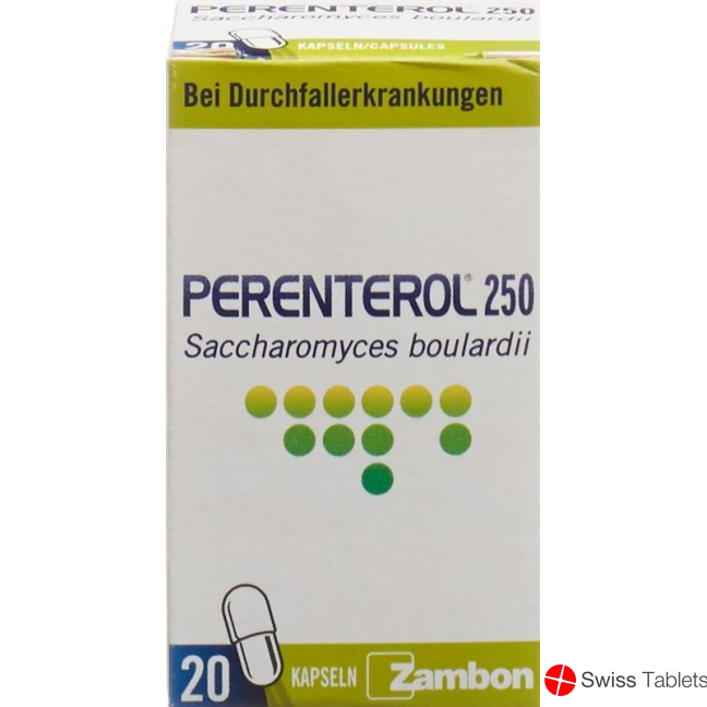 Perenterol 250mg 20 Kapseln buy online