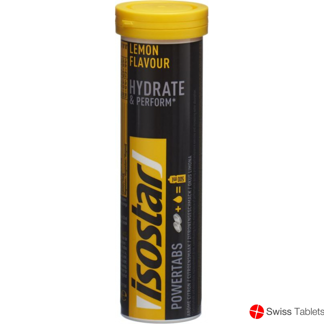Isostar Power Tabs Brausetabletten Citron 10 Stück buy online