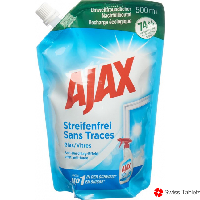 Ajax Glasrein Liquid Regular Nachfüllpack 500ml buy online