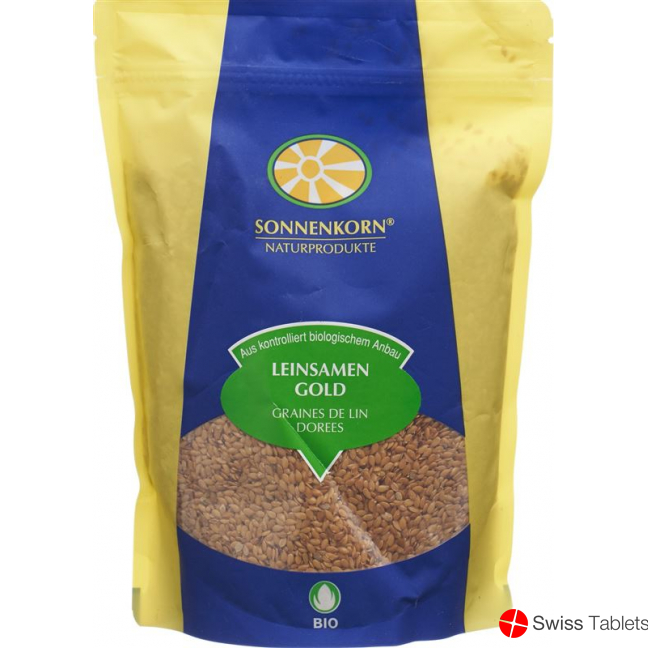 Sonnenkorn Leinsamen Gold Bio Knospe 500g buy online
