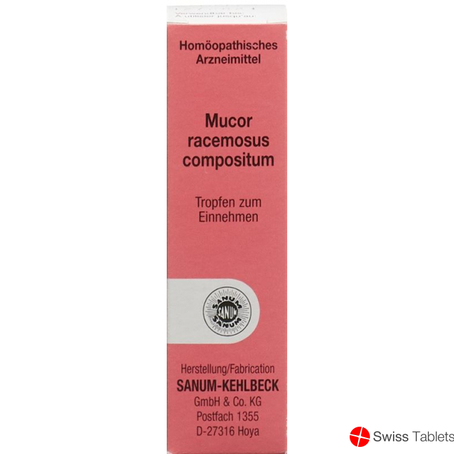 Sanum Mucor Racemosus Comp Tropfen D 5 10ml buy online
