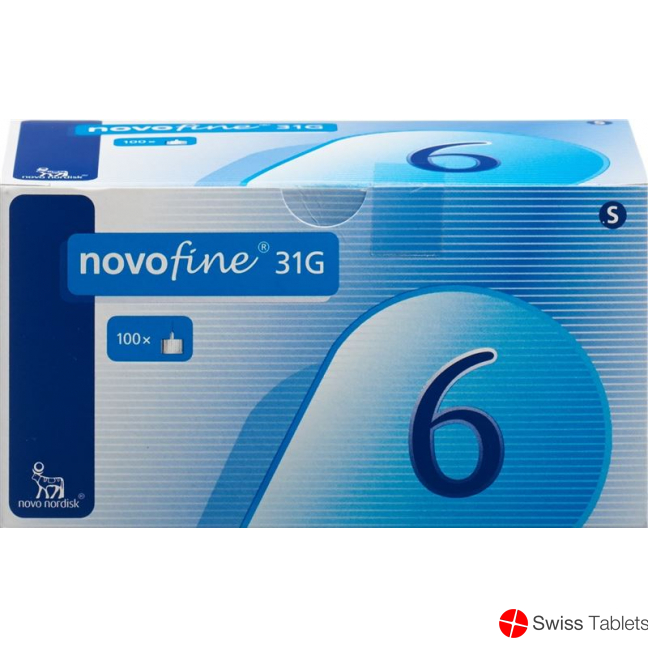 Novofine Injektionsnadeln 6mm 31g 100 Stück buy online