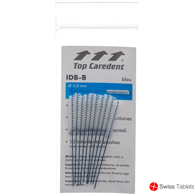 Top Caredent IDB-B Interdentalbürsten Blau 10 Stück buy online