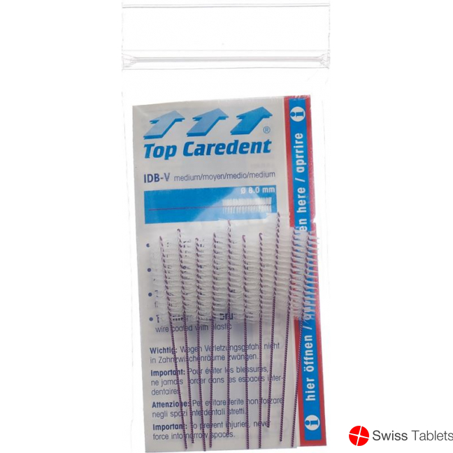 Top Caredent IDB-V Interdentalbürsten Violett 10 Stück buy online