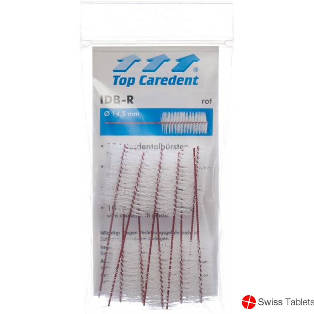 Top Caredent IDB-R Interdentalbürsten Rot 10 Stück buy online