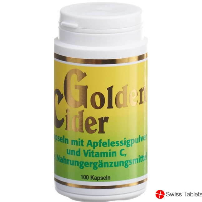 Goldencider Apfelessig Kapseln Dose 100 Stück buy online