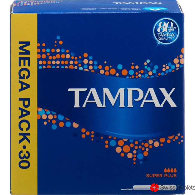 Tampax Super Plus Tampons 30 Stück buy online