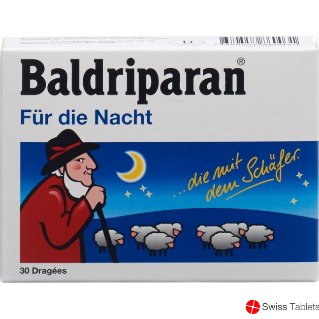 Baldriparan für die Nacht 30 Dragees buy online