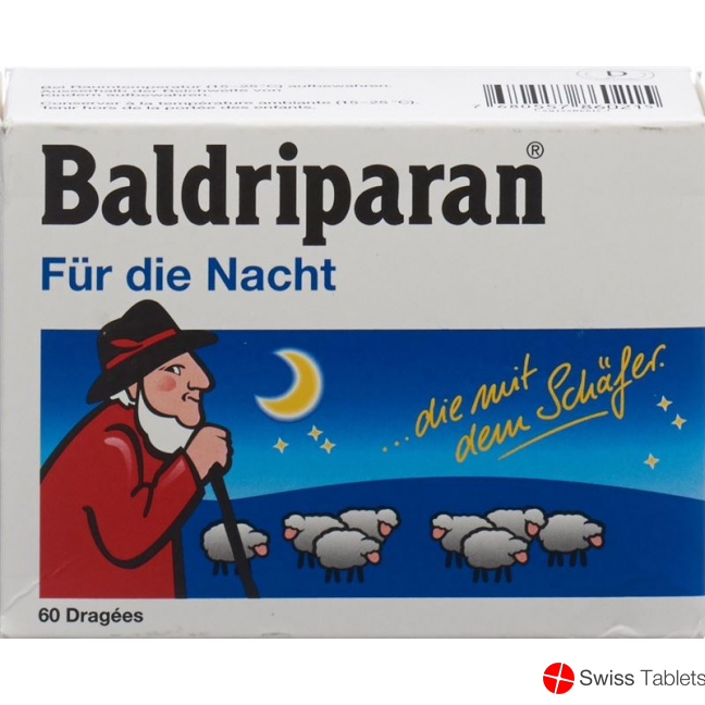 Baldriparan für die Nacht 60 Dragees buy online