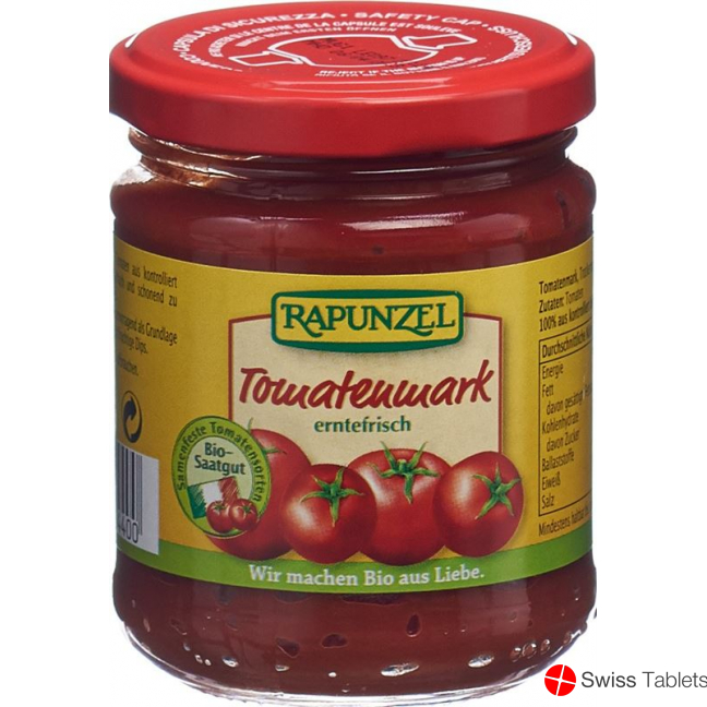 Rapunzel Tomatenmark Glas 200g buy online