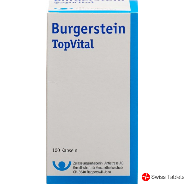 Burgerstein TopVital 100 capsules buy online
