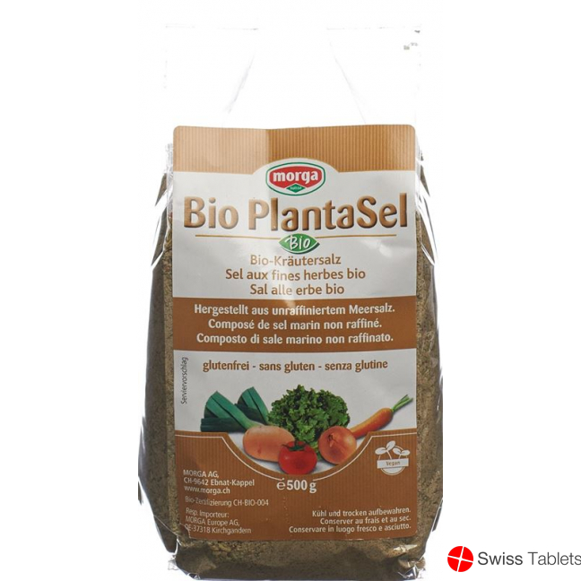 Holle Plantasel Kräutersalz Bio Beutel 500g buy online