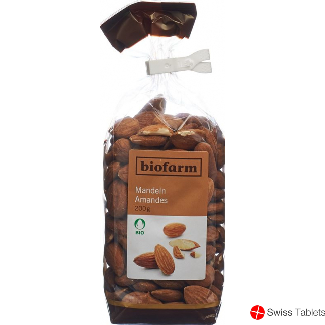 Biofarm Mandeln Knospe Beutel 200g buy online