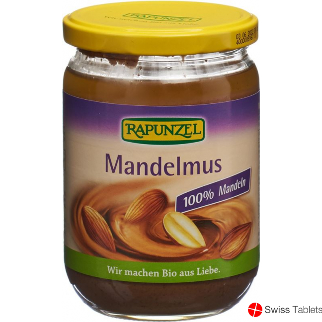 Rapunzel Mandelmus Bio Glas 500g buy online