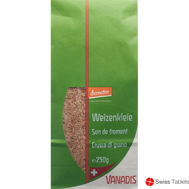 Vanadis Weizenkleie Demeter Beutel 250g buy online
