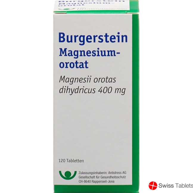 Burgerstein Magnesiumorotat tablets Ds 120 pieces buy online