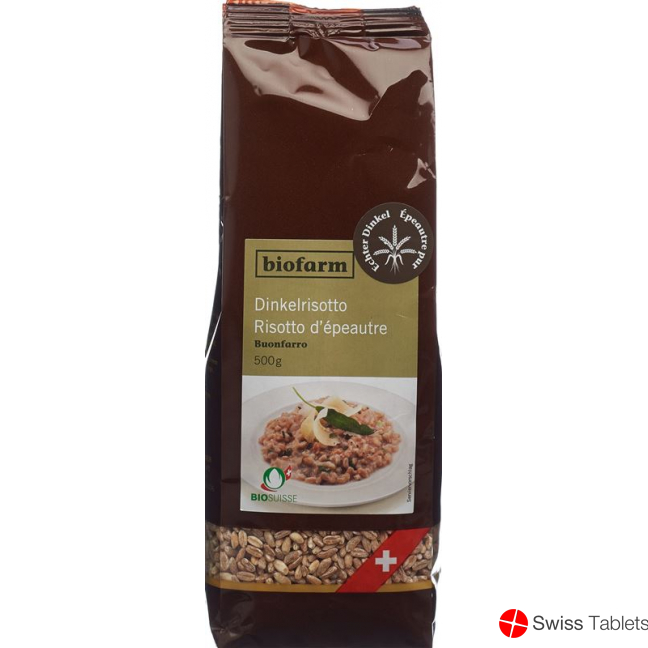 Biofarm Buonfarro Dinkelrisotto Knospe 500g buy online